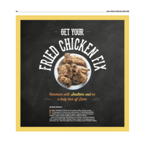 USA Today's Go Escape Southeast: "Get Your Fried Chicken Fix"