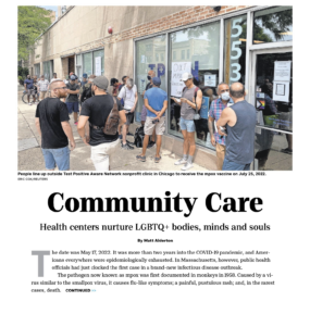 USA Today Pride Special Edition: "Community Care"